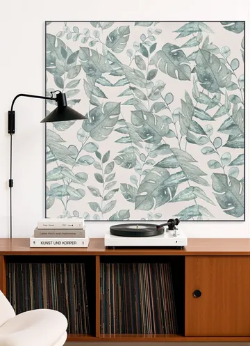 Watercolour botanical foliage