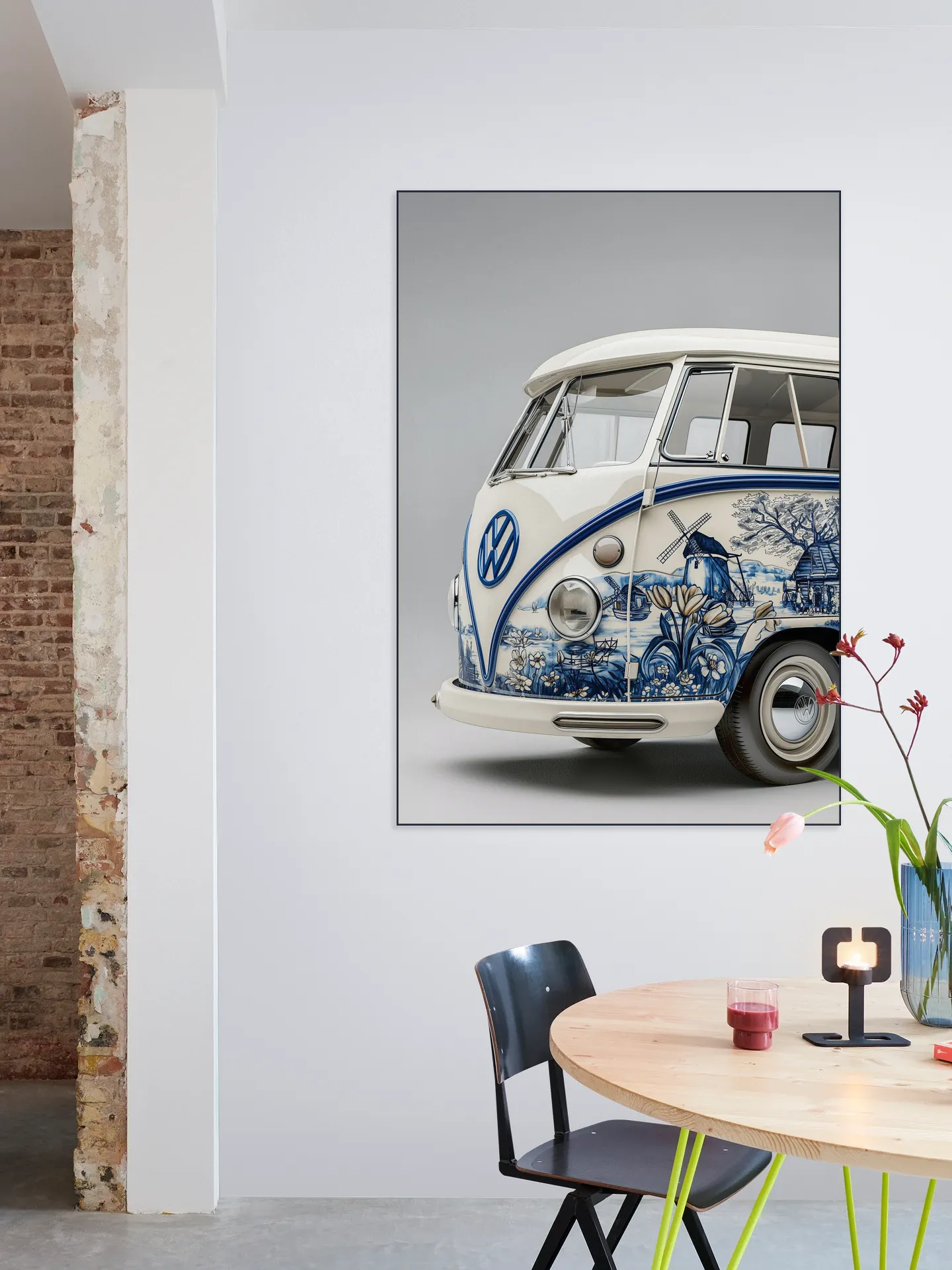 Delft Blue VW Bus 5