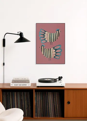 Striped Bird Pair