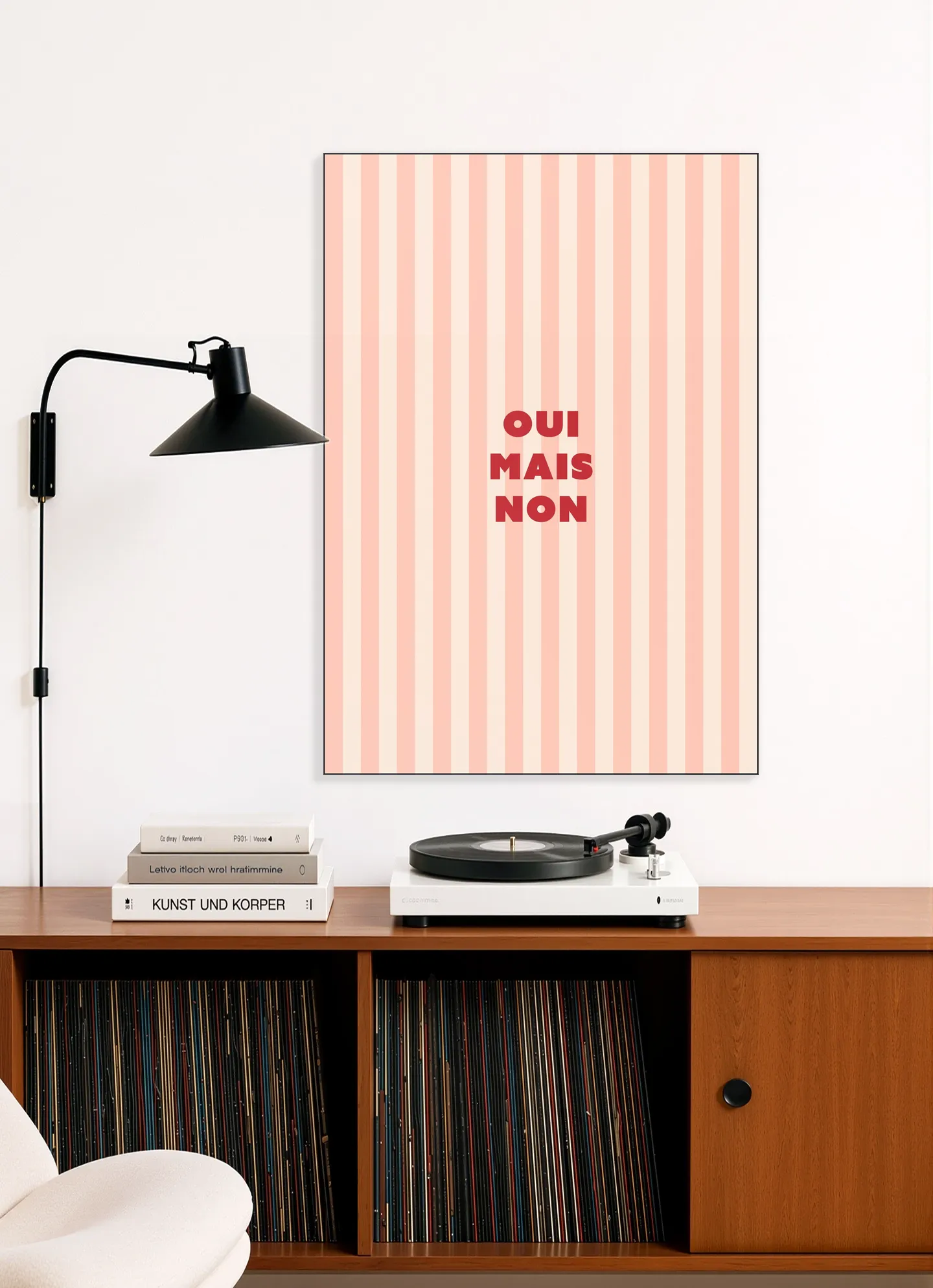 Oui Mais Non Striped