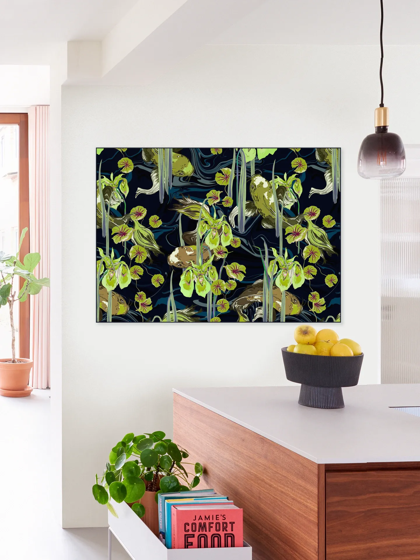 Koi Pond Moss Green