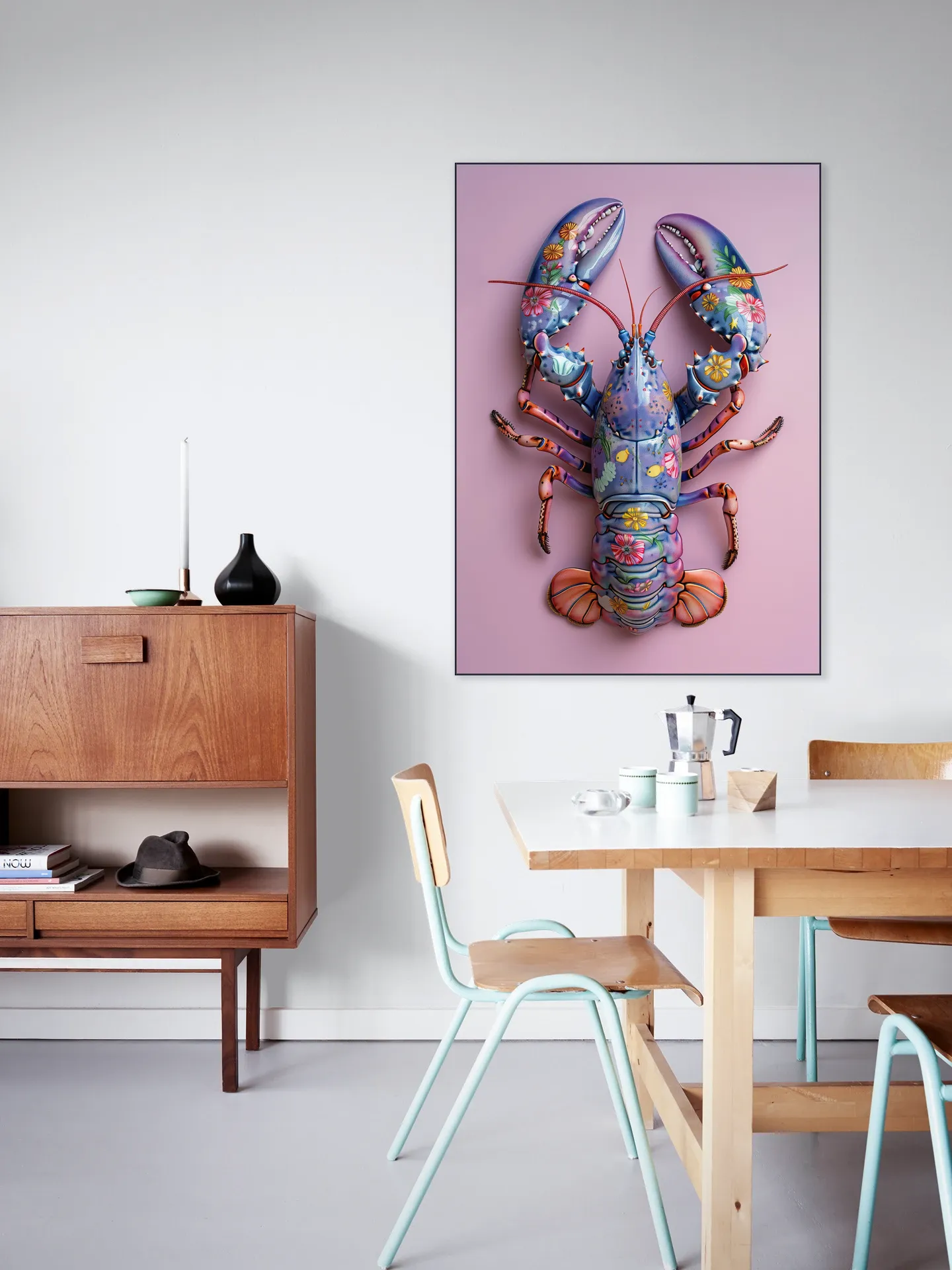 Purple Flower Lobster