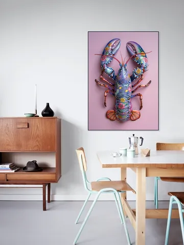 Purple Flower Lobster