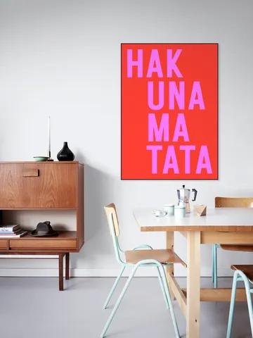 Hakuna Matata - Red Pink 