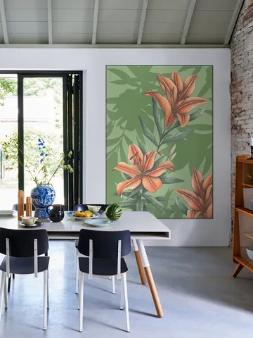 Orange Lilies