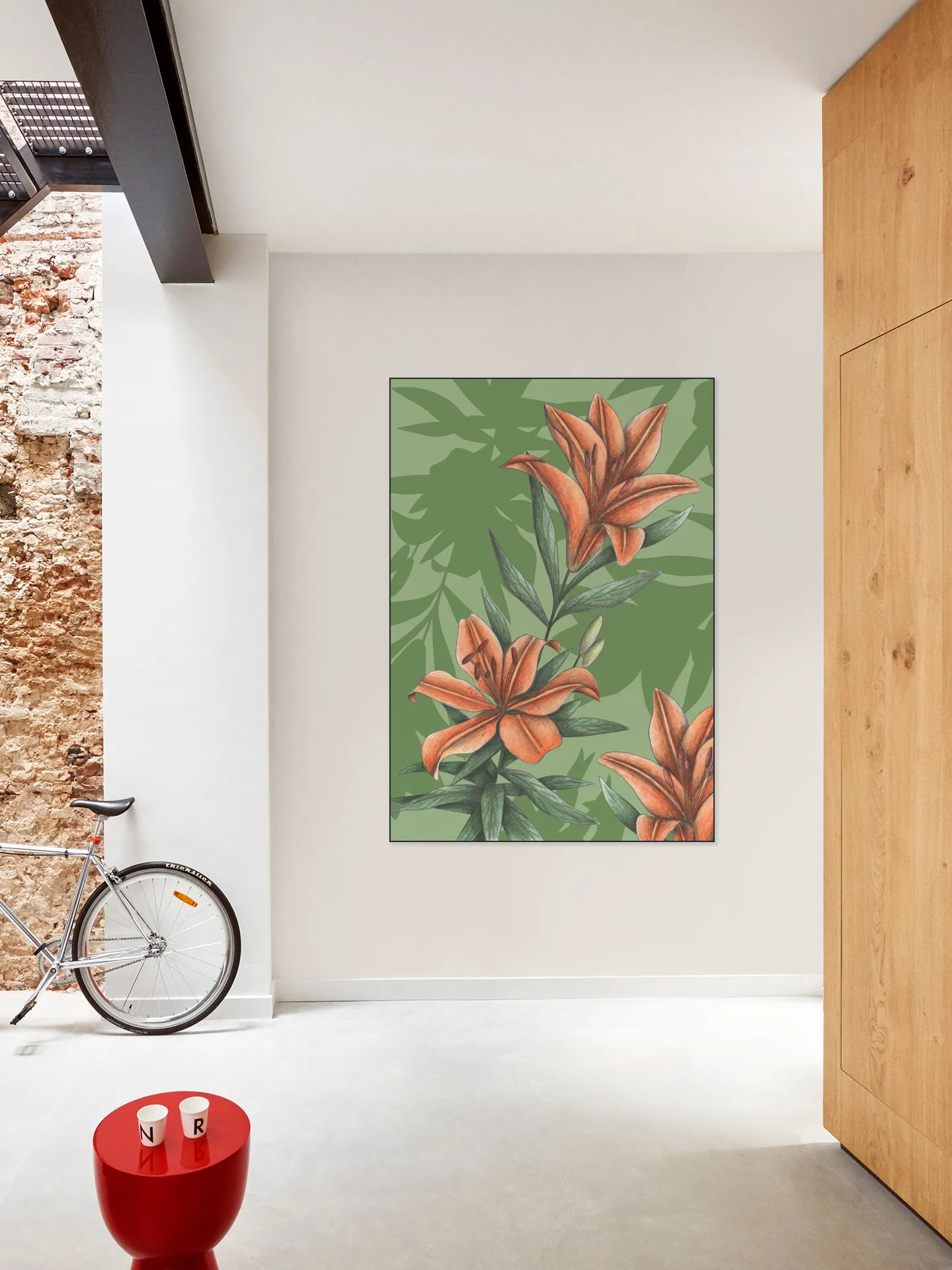 Orange Lilies