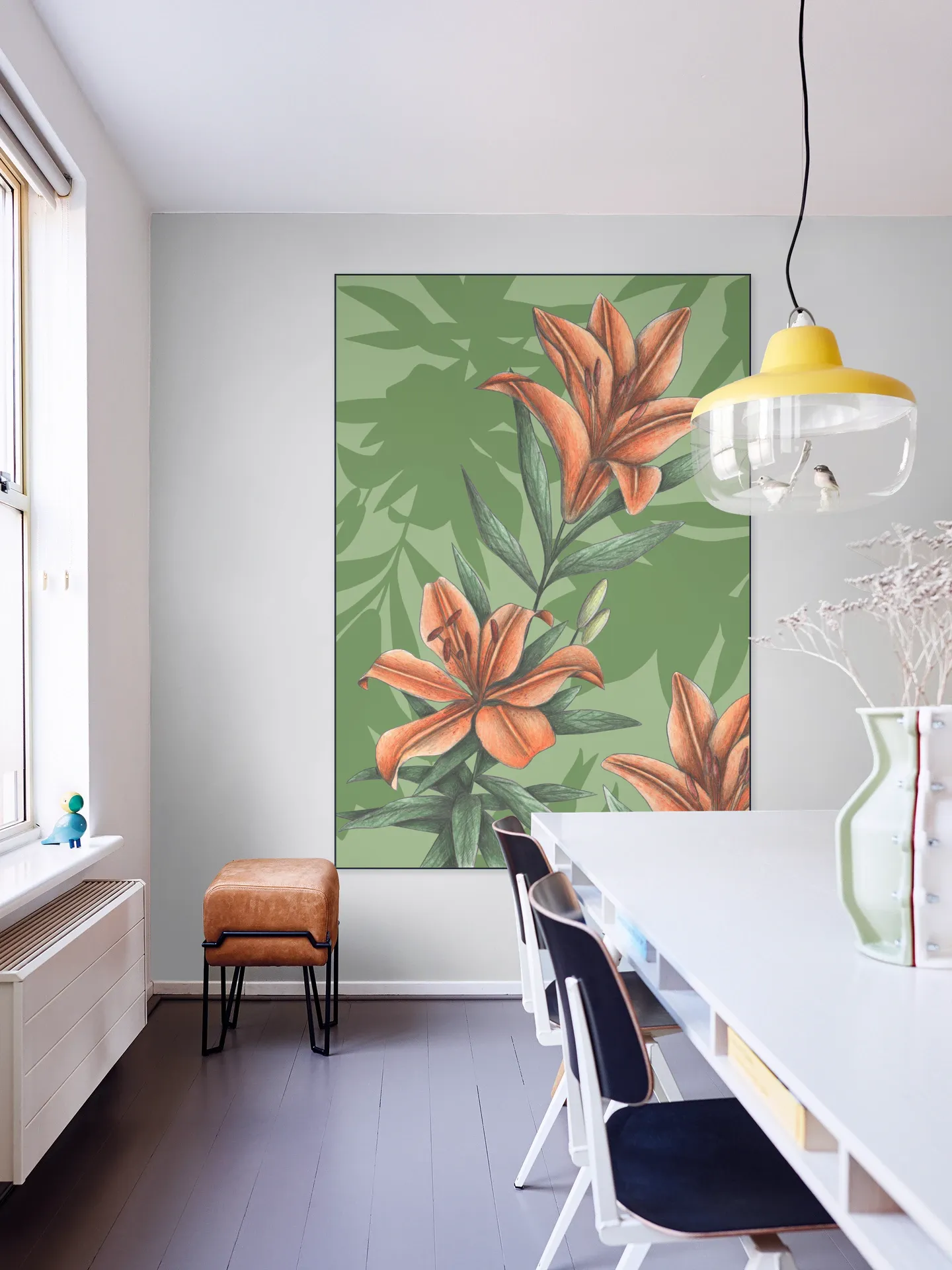 Orange Lilies