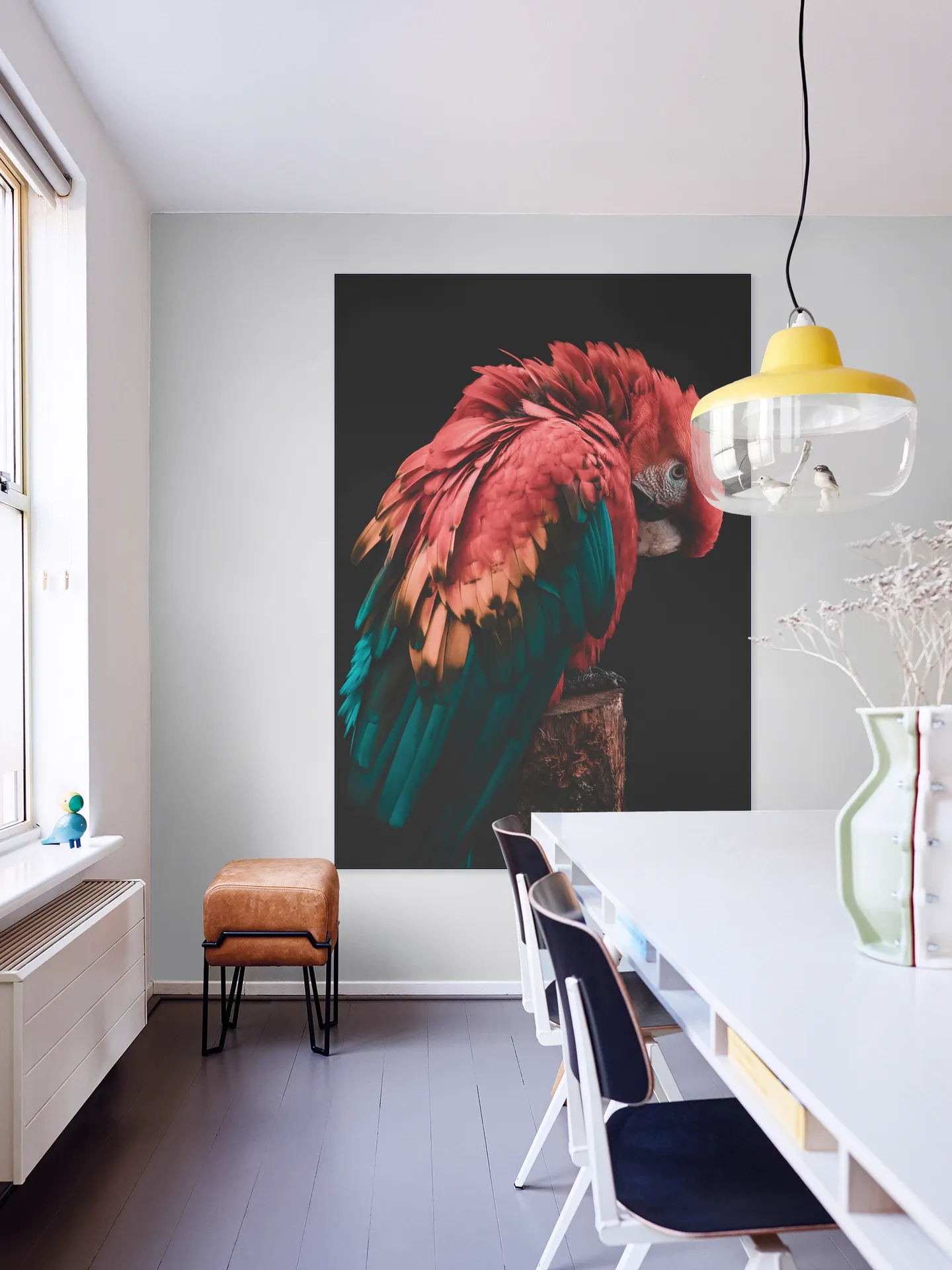 Bashful Beauty Parrot