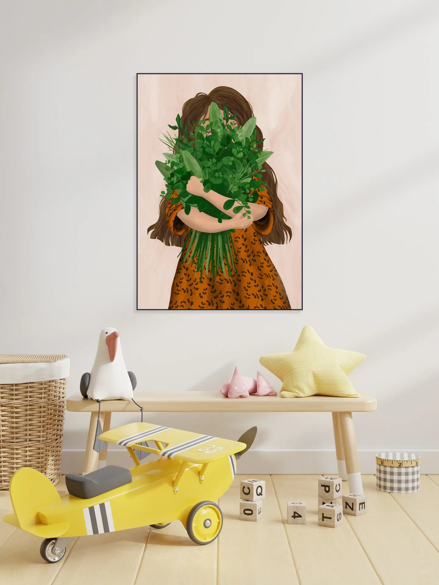 Girl With Posy