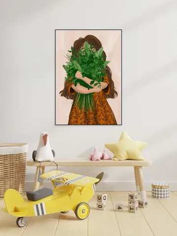 Girl With Posy