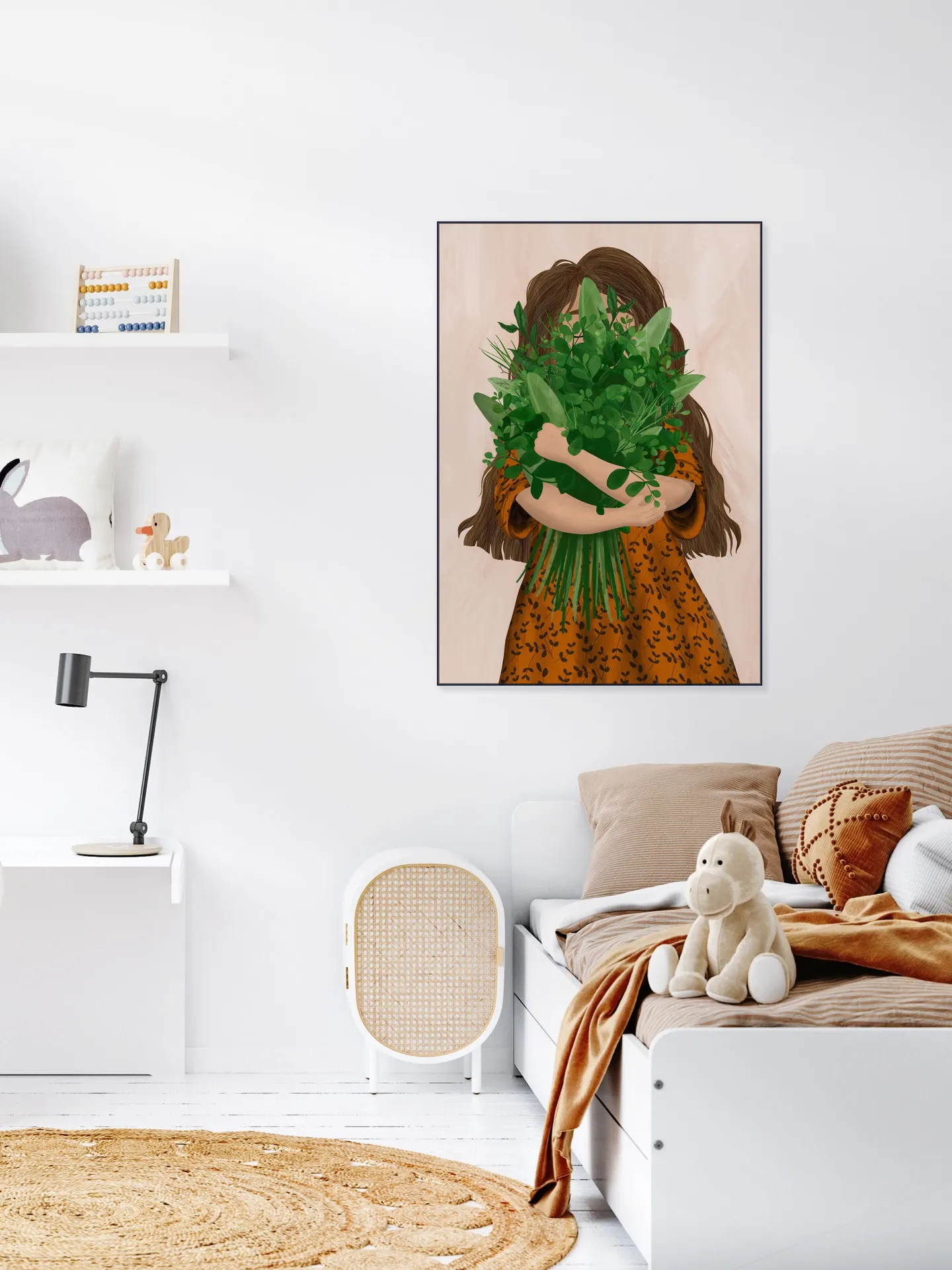 Girl With Posy