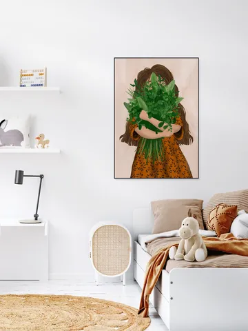 Girl With Posy