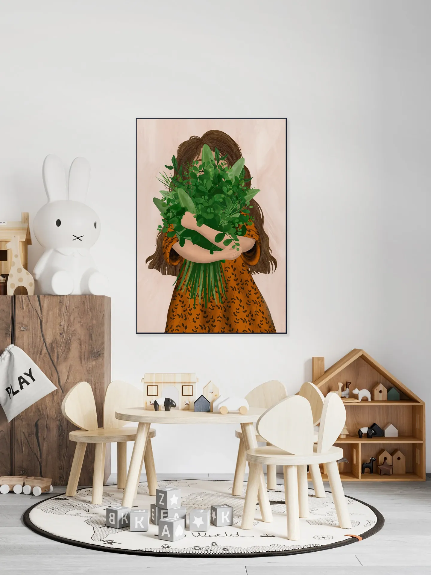 Girl With Posy