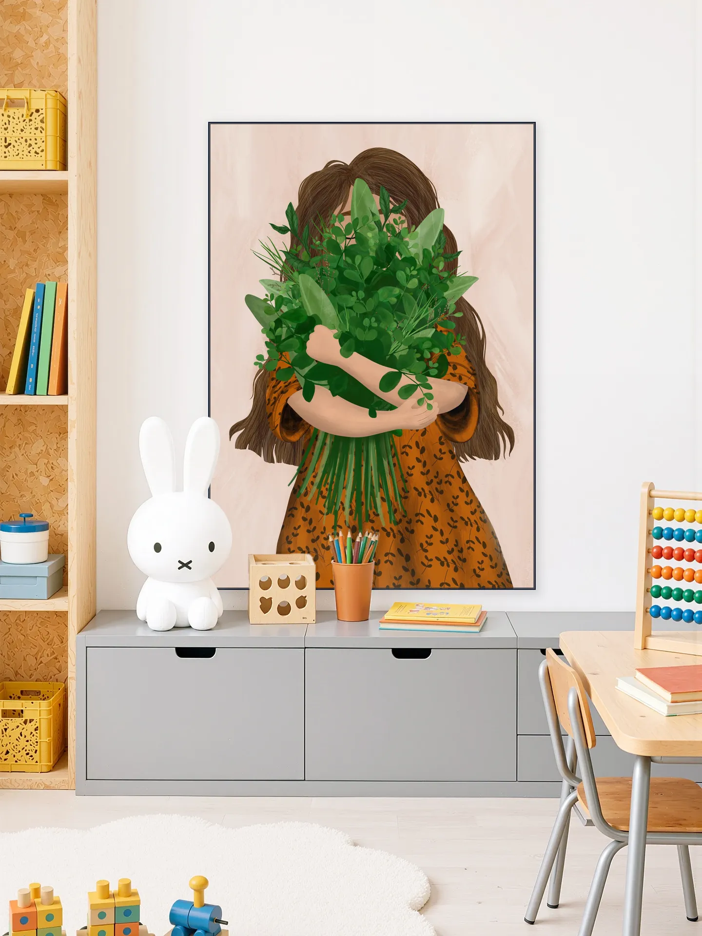 Girl With Posy