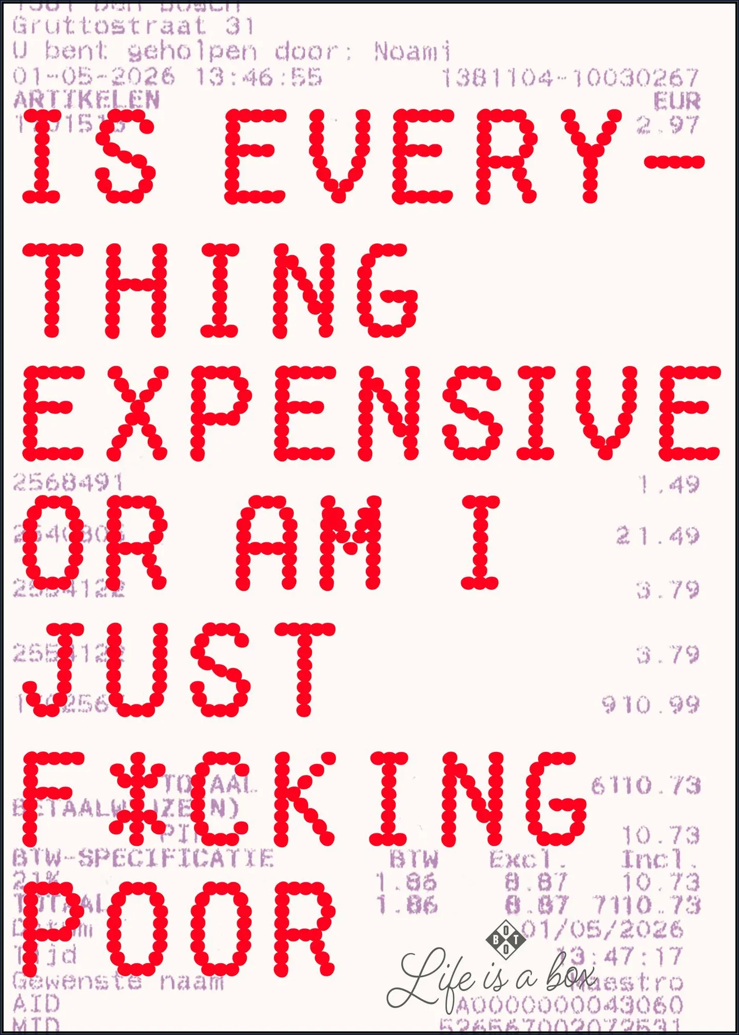 Is Everything Expensive