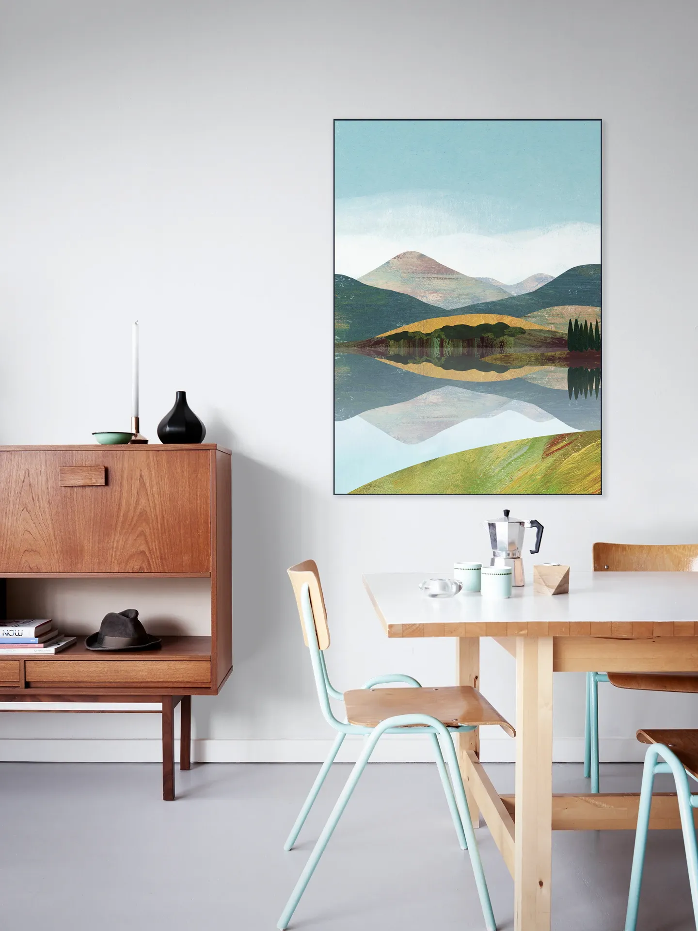 Mountain Lake Landscape