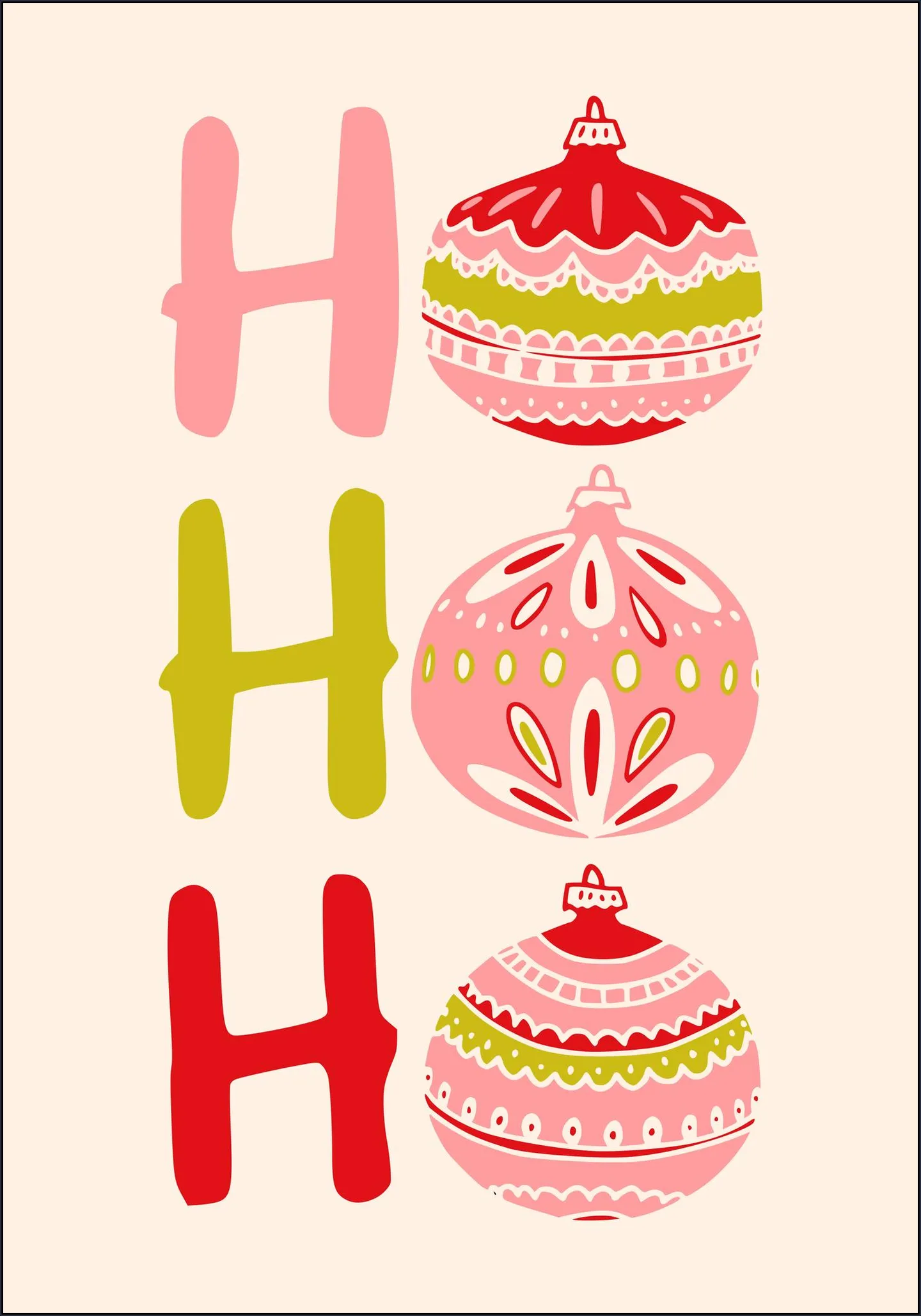 HoHoHo - pink 