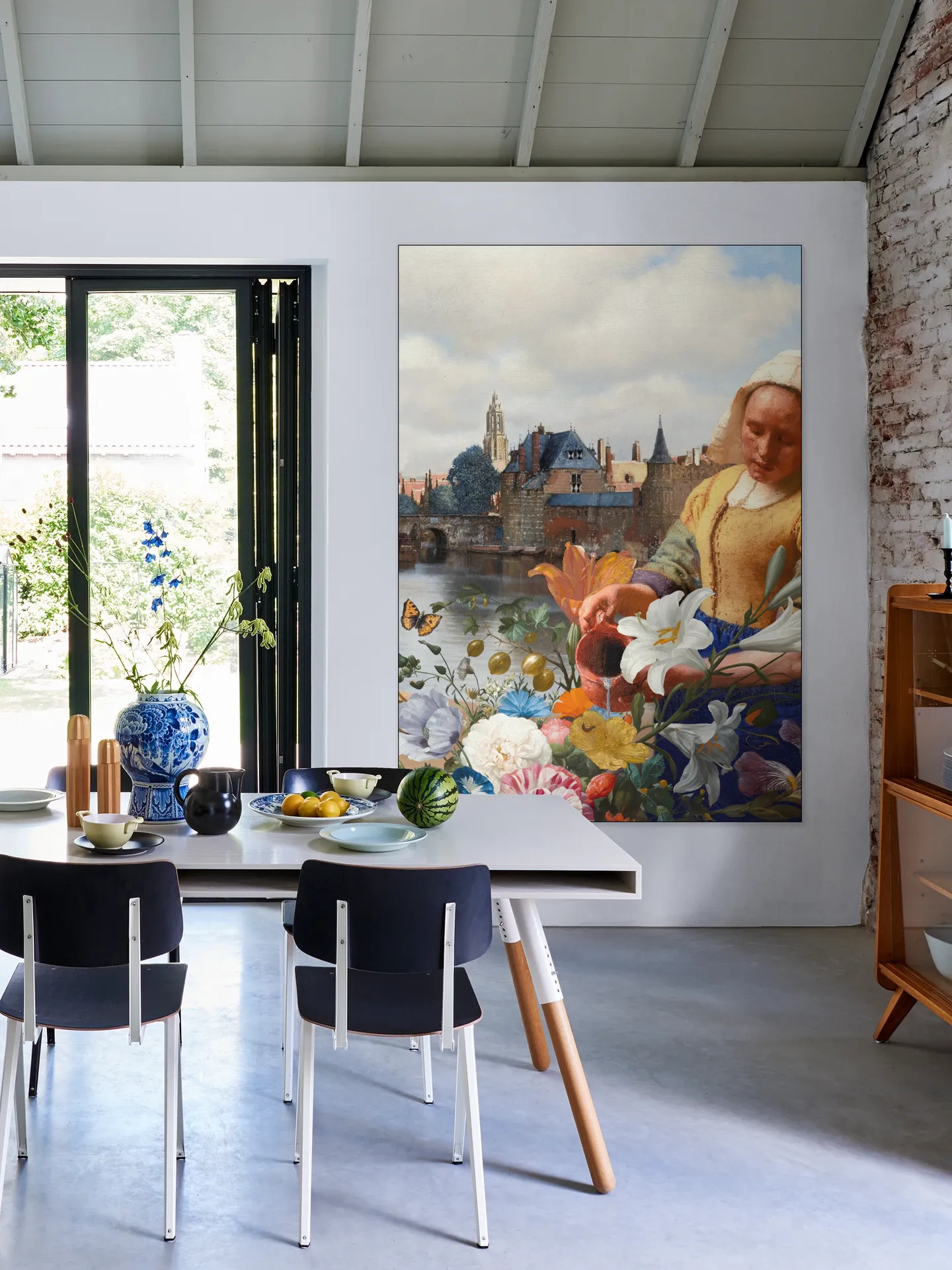 Milkmaid - View of Delft Garden Edition