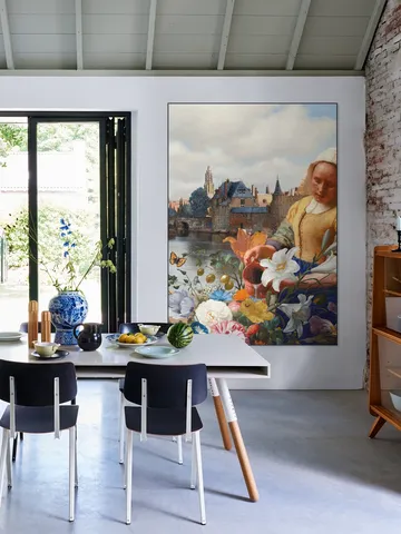 Milkmaid - View of Delft Garden Edition