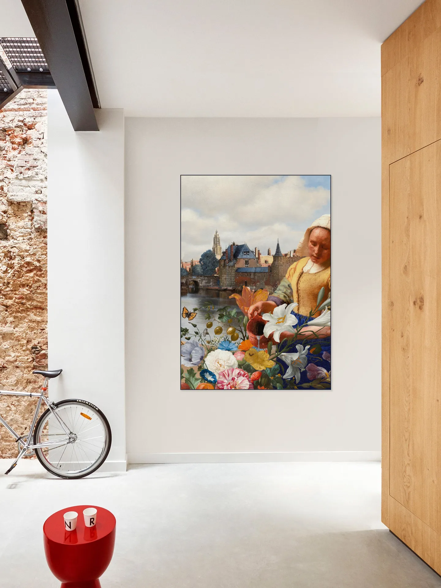 Milkmaid - View of Delft Garden Edition