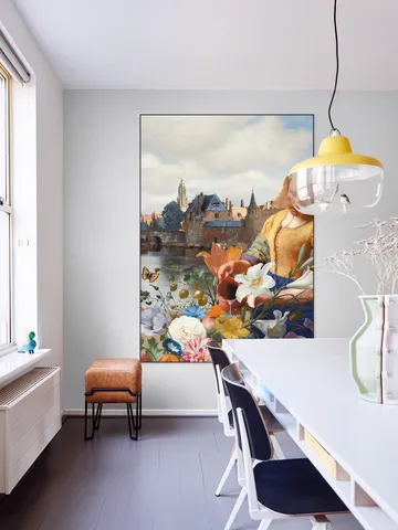 Milkmaid - View of Delft Garden Edition