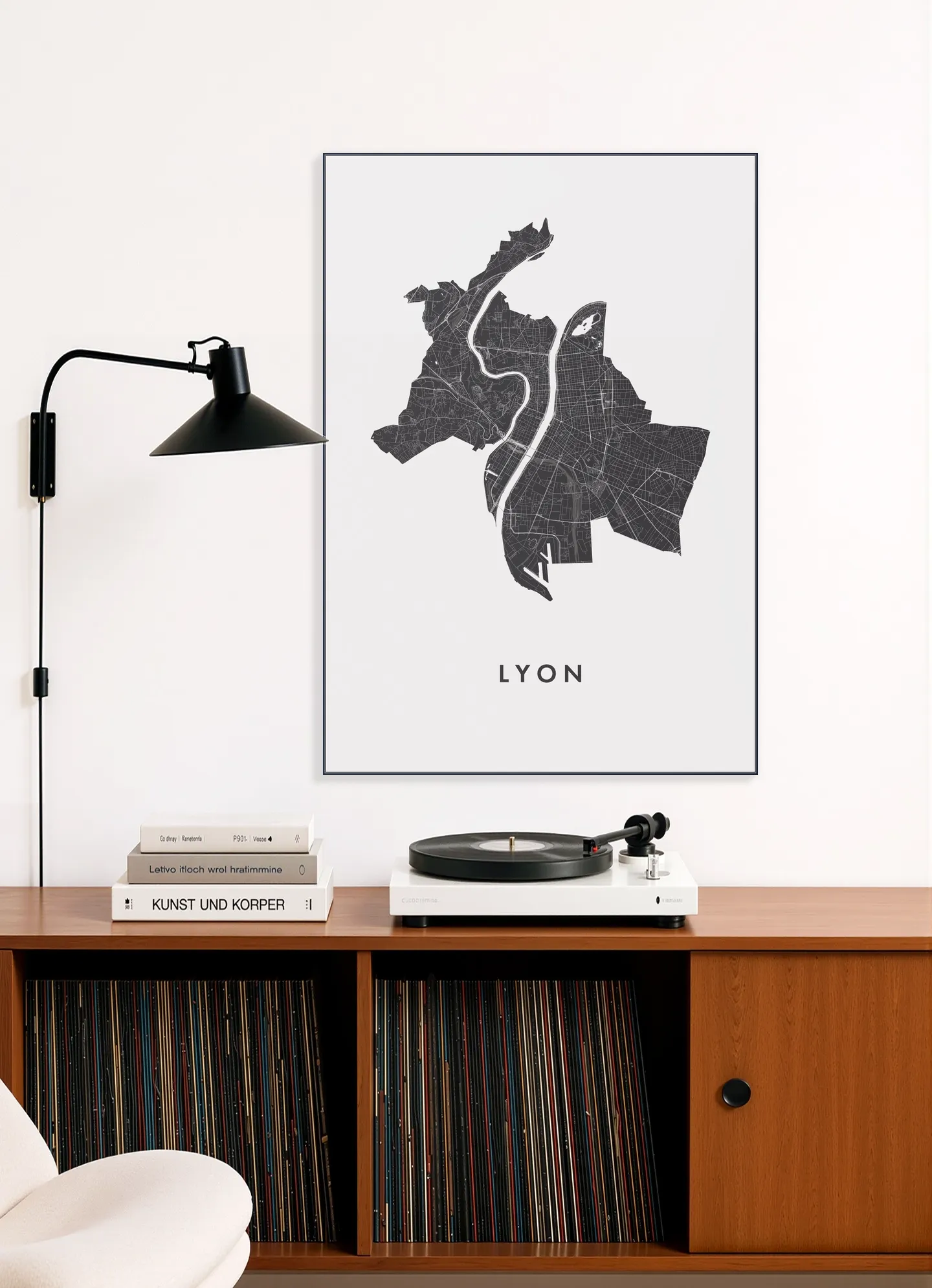 Lyon City Map