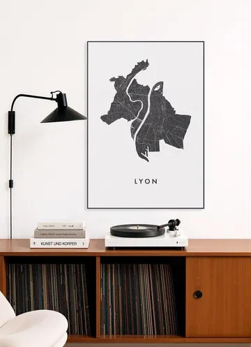 Lyon City Map