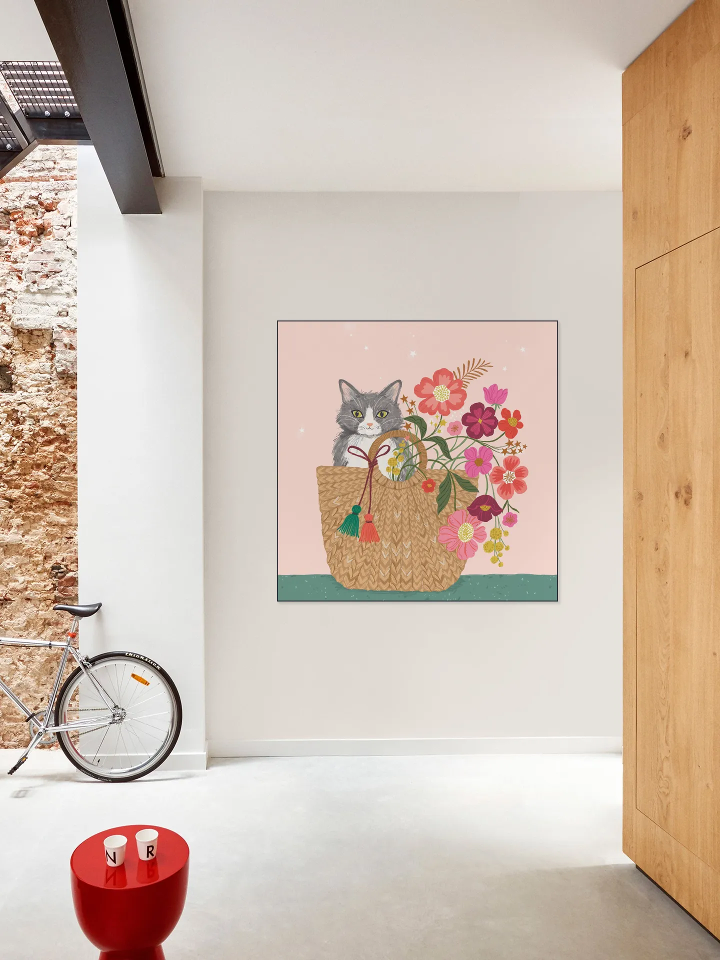 Cat Floral