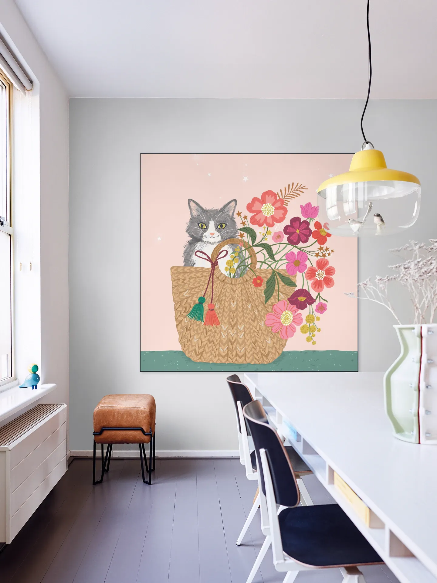 Cat Floral