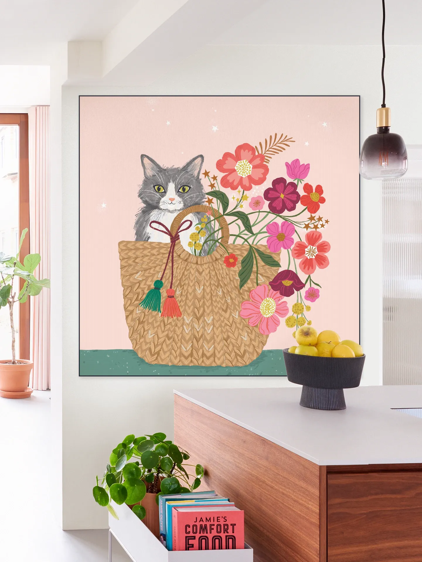 Cat Floral