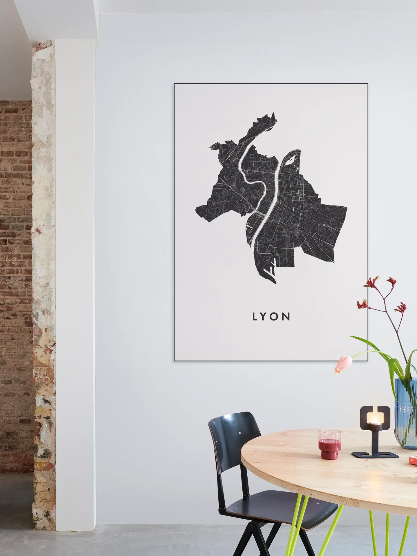 Lyon City Map