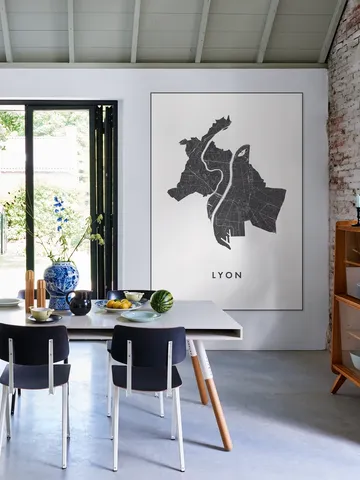 Lyon City Map