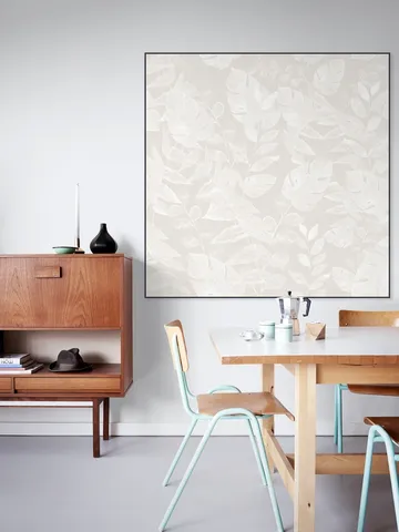 Watercolour botanical foliage neutral