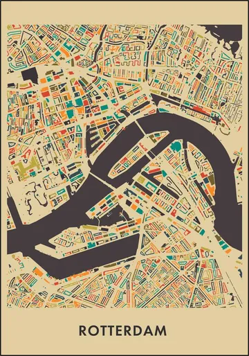 Rotterdam Mosaic Map