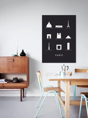 Paris Architecture black