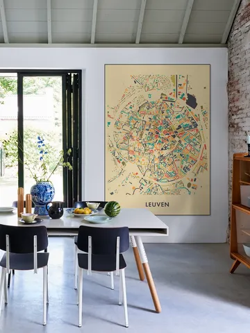 Leuven Mosaic Map