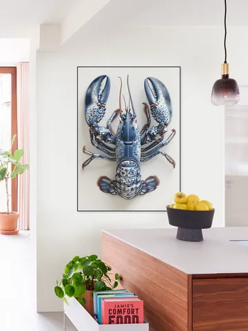 Delft Blue Lobster - White