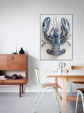 Delft Blue Lobster - White