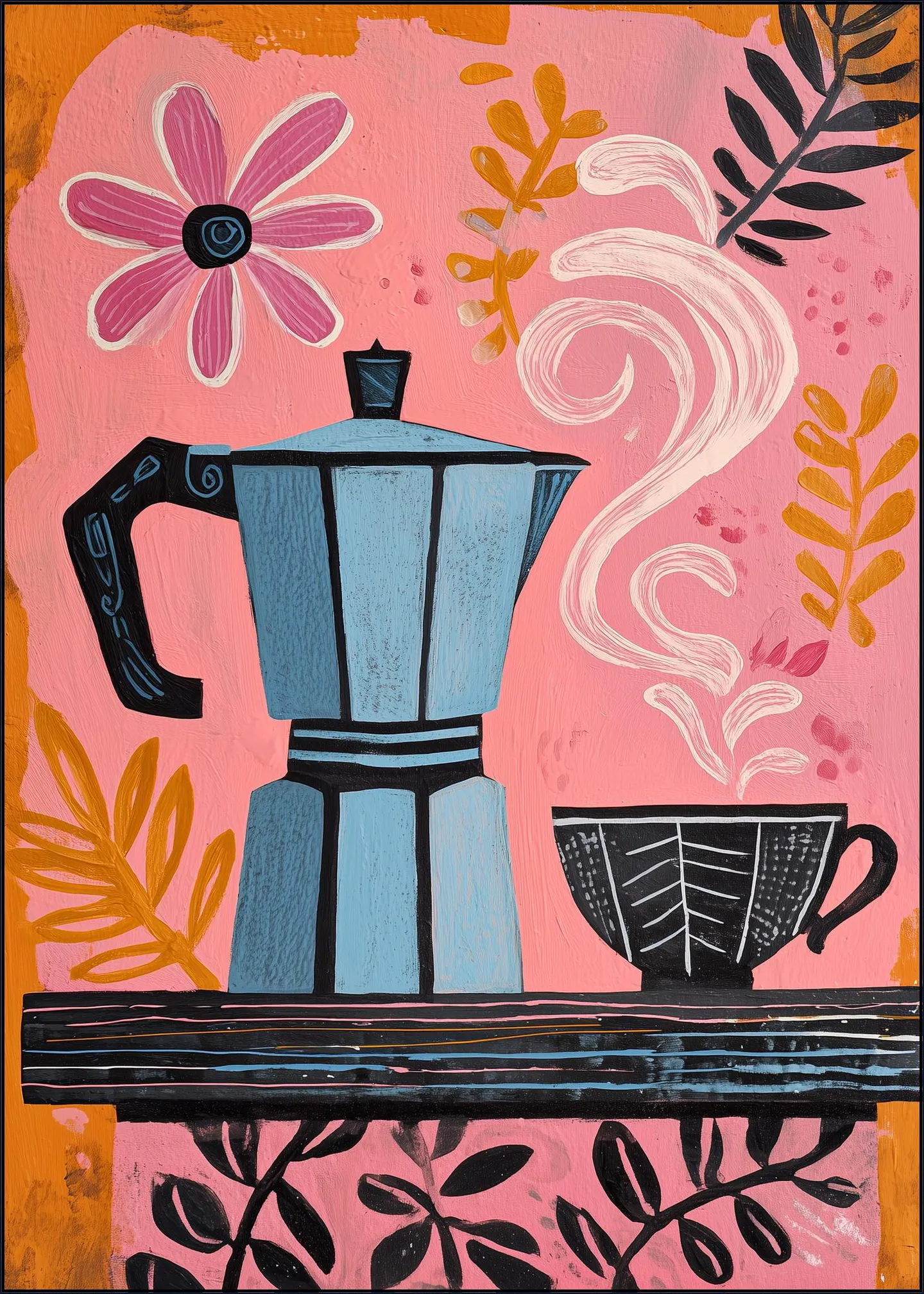 Coffee In Pink
