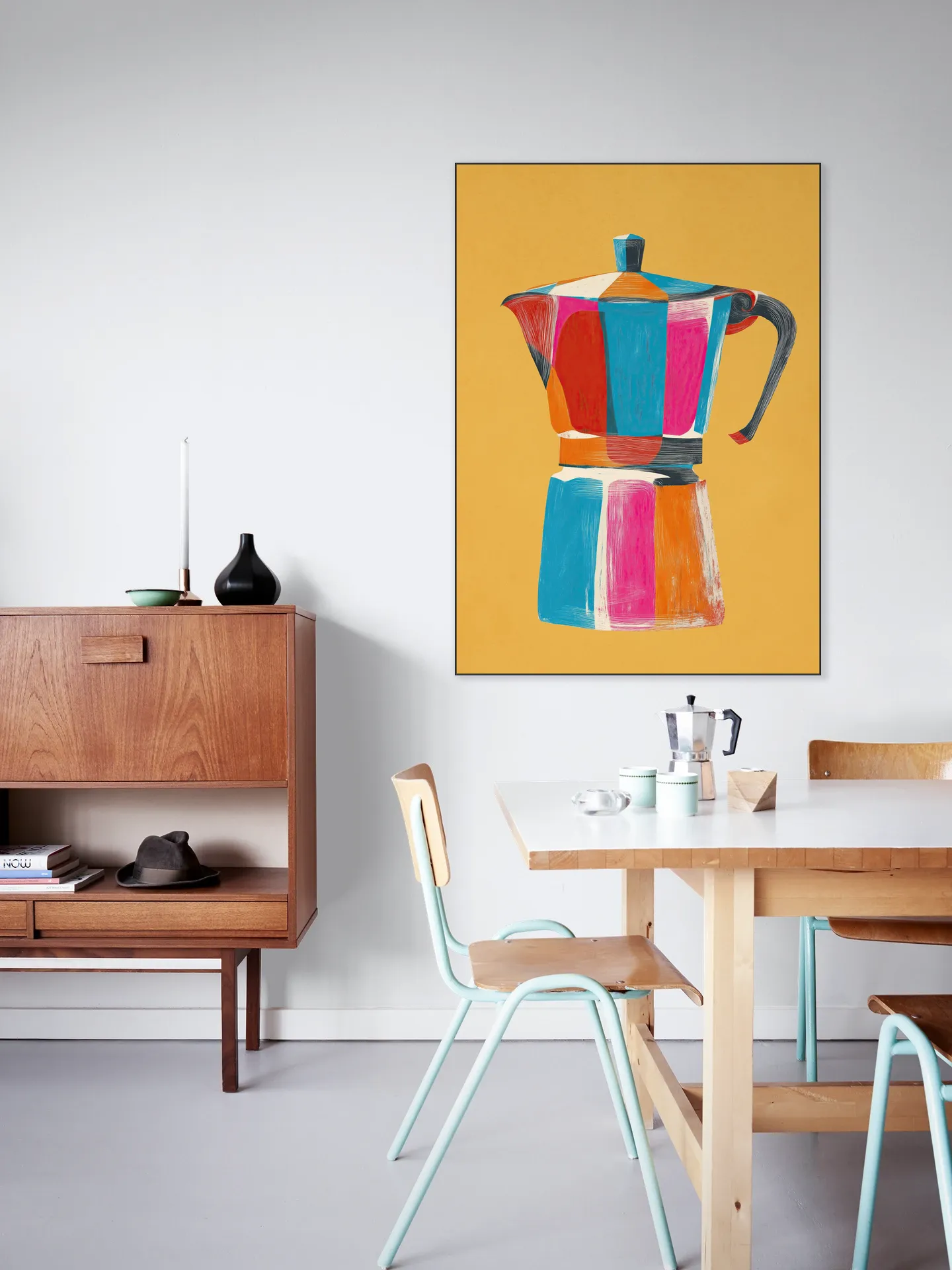 Color Block Moka