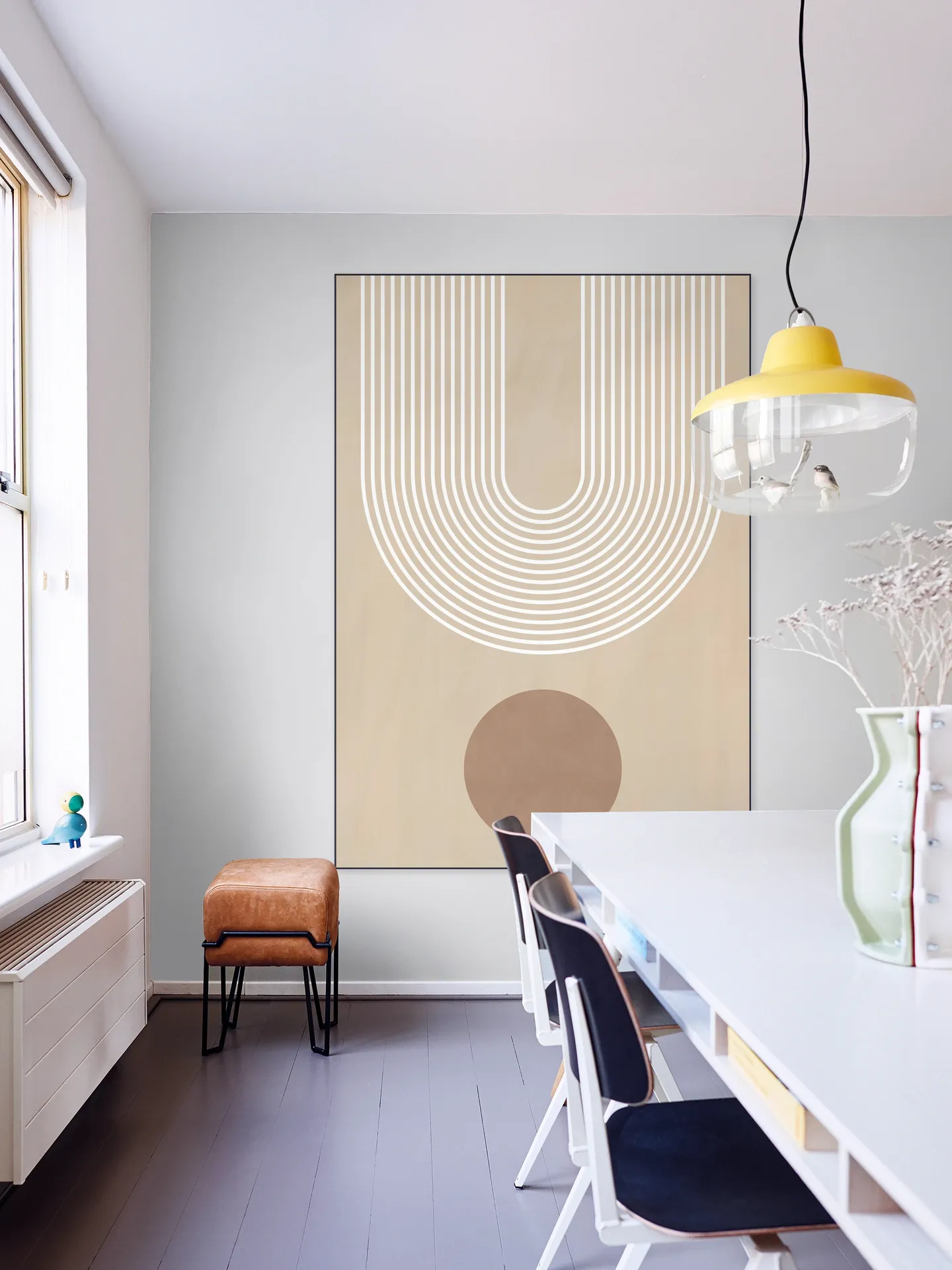 Beige Arc Poster No.3