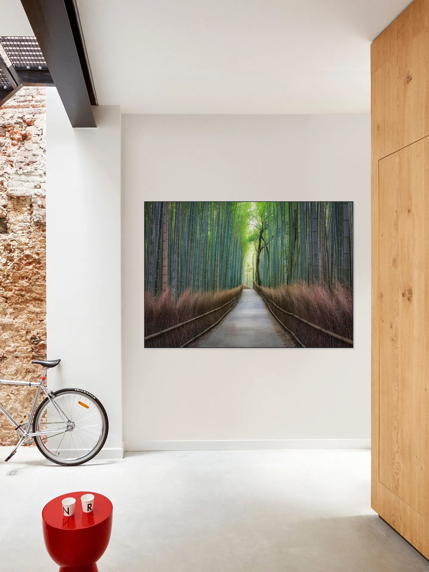 Arashiyama bamboo grove, Kyoto, Japan