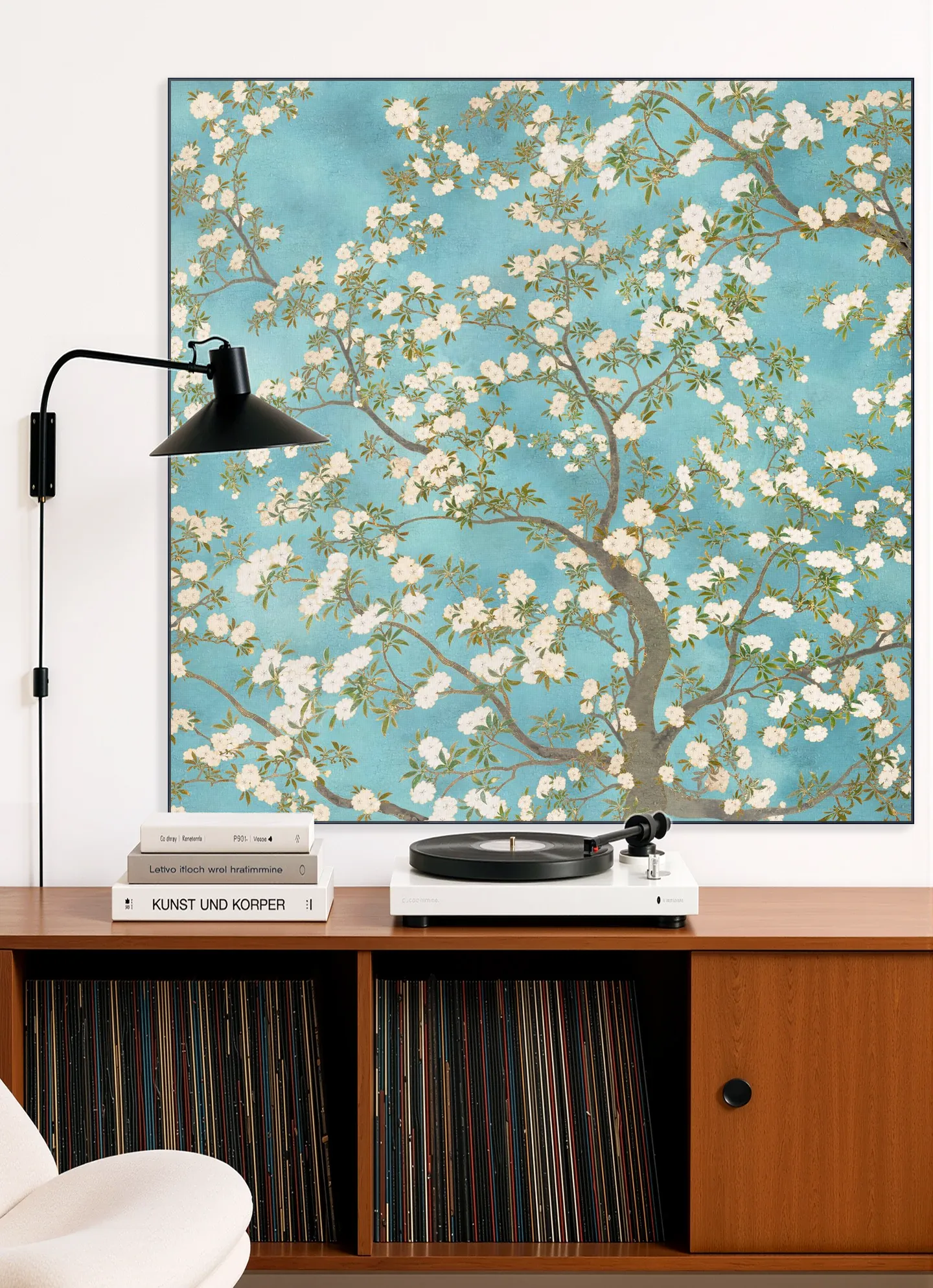 Chinoiserie Floral Blossom Garden