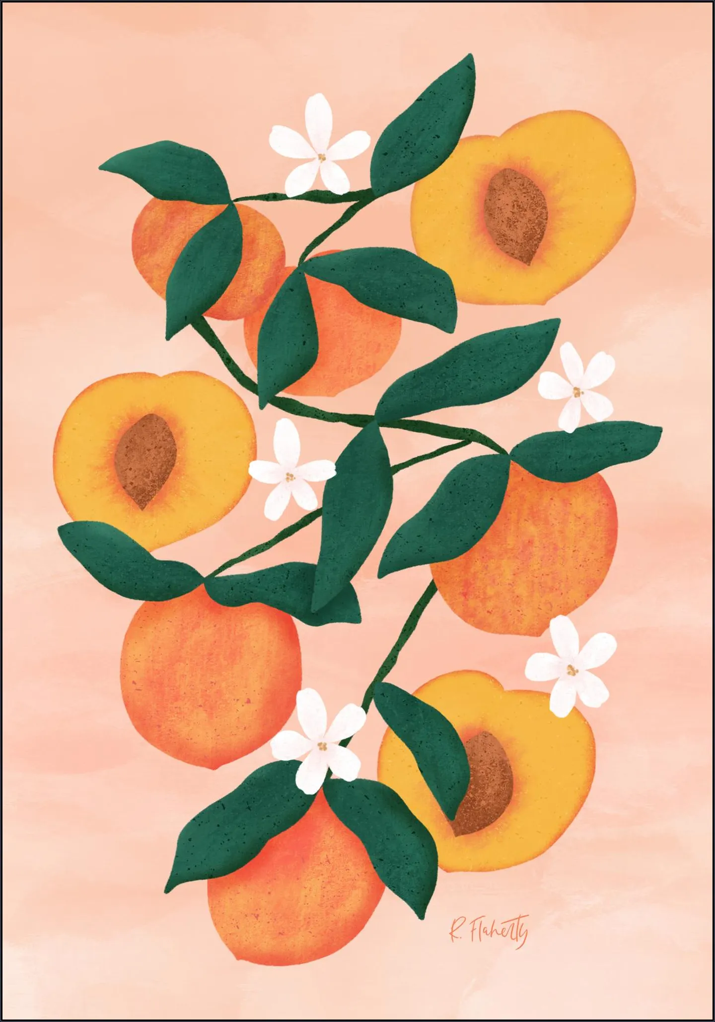 Summer Peaches Pink