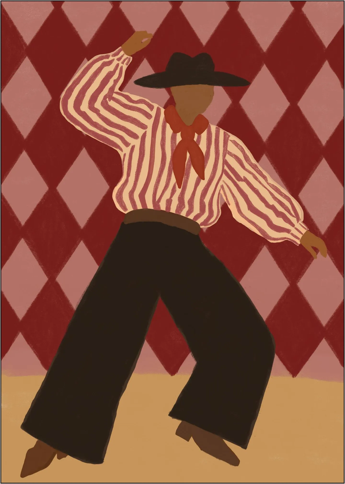 Retro Dance Character