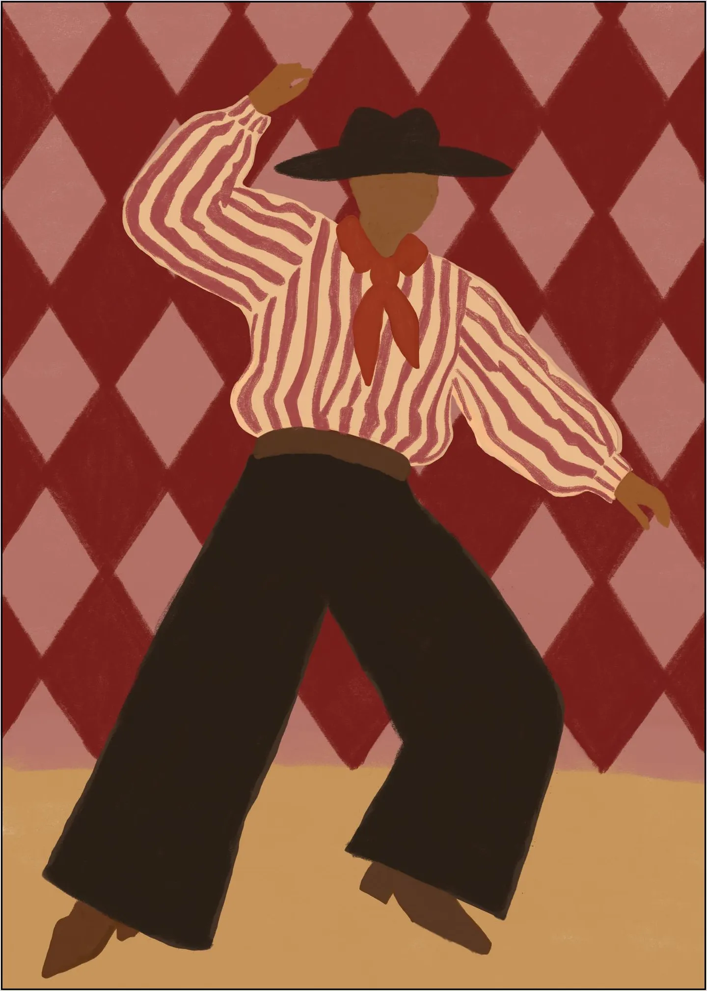 Retro Dance Character