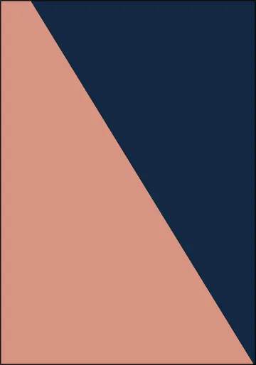 Color blocking - Pink Blue