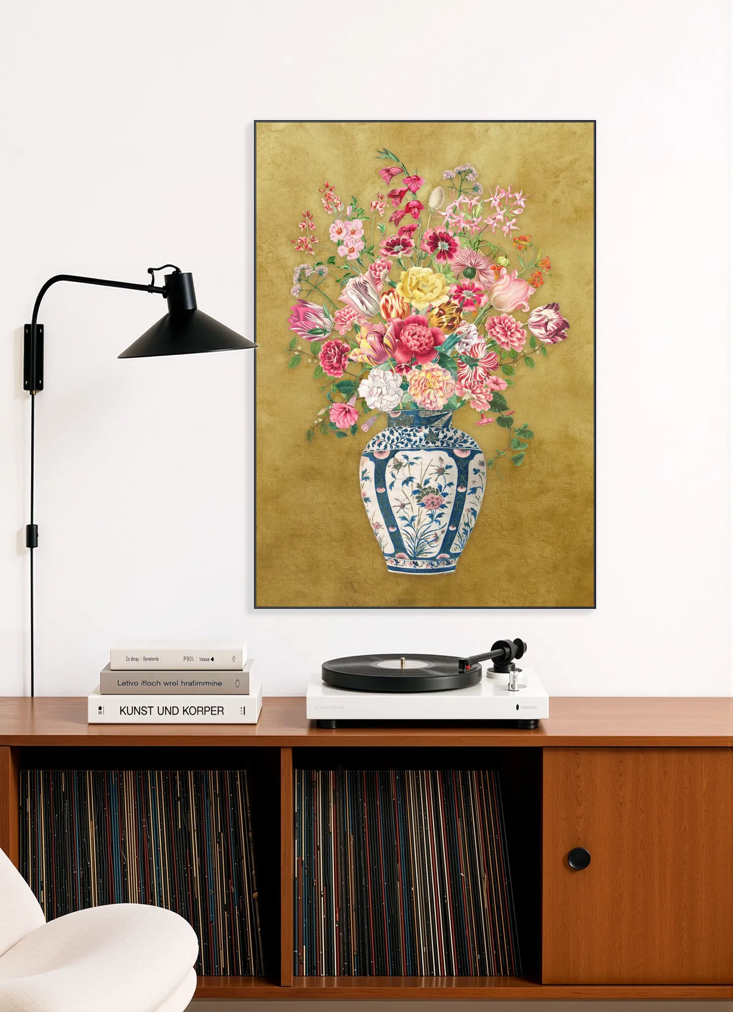  Vintage Spring Flower Vase