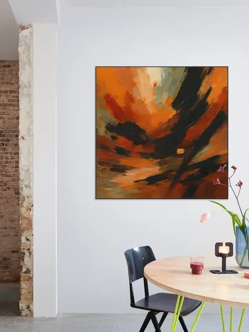 Abstract Copper Vortex