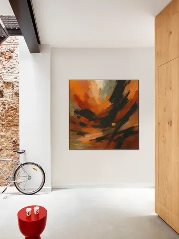 Abstract Copper Vortex
